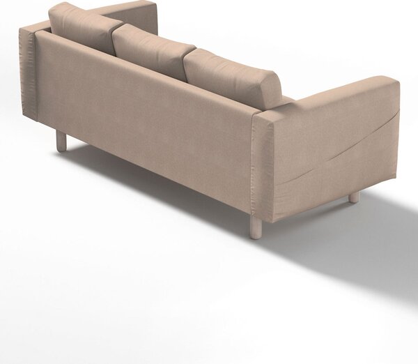 Potah na pohovku IKEA Norsborg 3-místná barva béžová látka pletený vzor