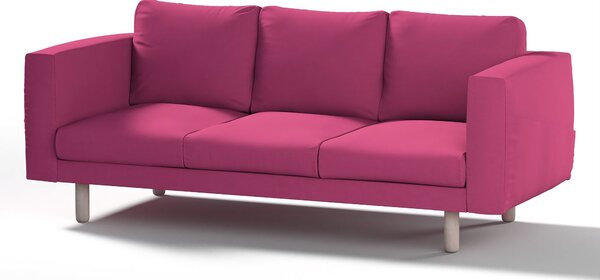 Potah na pohovku IKEA Norsborg 3-místná barva růžová látka pletený vzor
