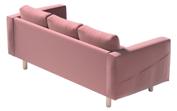 Potah na pohovku IKEA Norsborg 3-místná barva fialová látka sametová