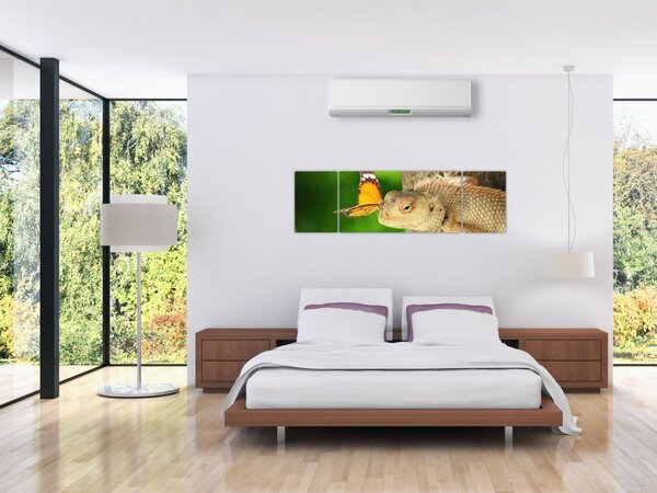 Obraz - Ještěr (170x50 cm)