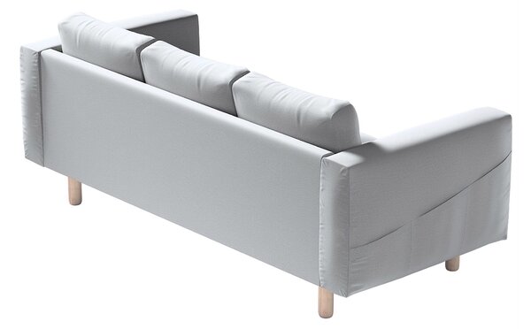 Potah na pohovku IKEA Norsborg 3-místná barva šedá látka sametová