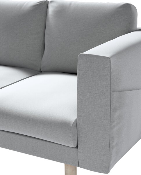 Potah na pohovku IKEA Norsborg 3-místná barva šedá látka sametová