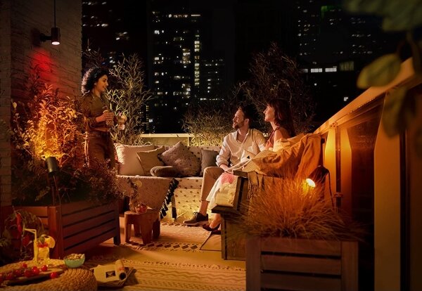 Philips 17415/30/P7 - Rozšiřovací sada LED RGB venkovní svítidlo Hue LED/8W/230V