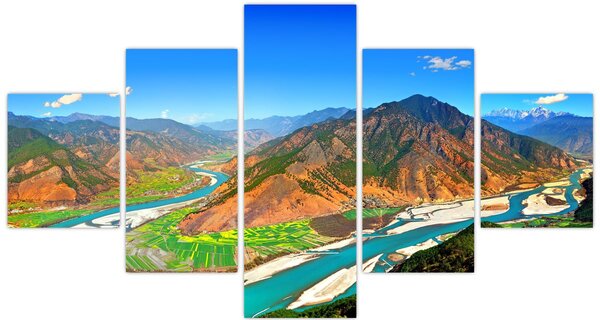 Obraz - Yangtze River (125x70 cm)