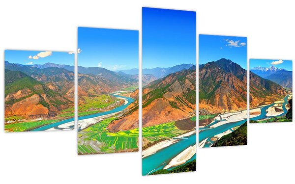 Obraz - Yangtze River (125x70 cm)