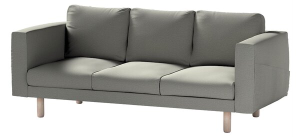 Potah na pohovku IKEA Norsborg 3-místná barva šedá látka pletený vzor