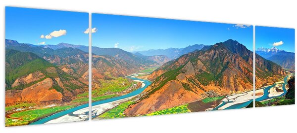 Obraz - Yangtze River (170x50 cm)