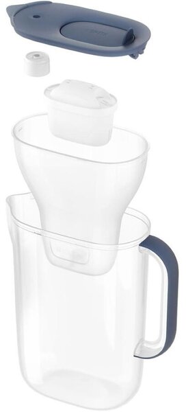 Filtrační konvice Brita Style Essential 2,4 l šedomodrá + 2 filtry