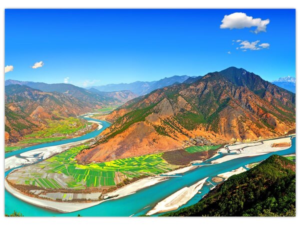 Obraz - Yangtze River (70x50 cm)