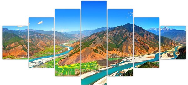 Obraz - Yangtze River (210x100 cm)