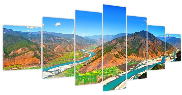 Obraz - Yangtze River (210x100 cm)