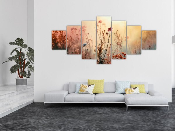 Obraz - Divoké kvítí (210x100 cm)