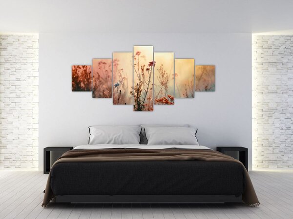 Obraz - Divoké kvítí (210x100 cm)