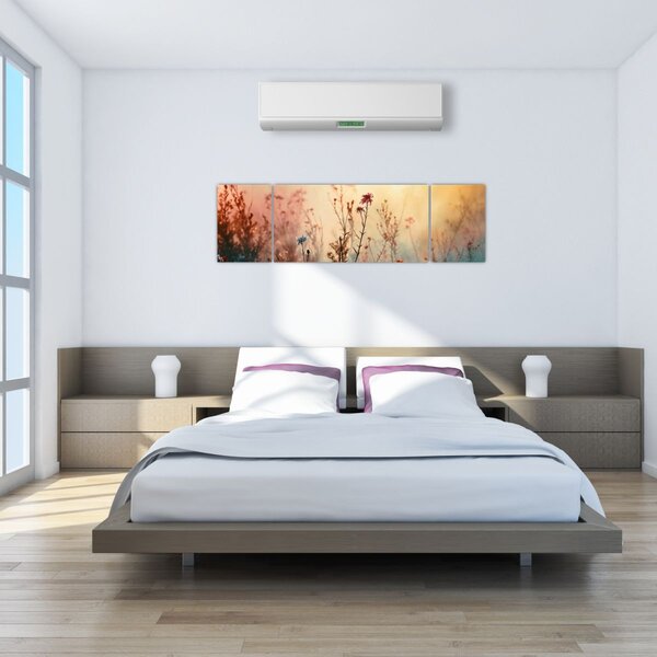 Obraz - Divoké kvítí (170x50 cm)