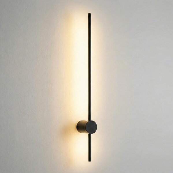 Ideal Lux - LED Nástěnné svítidlo ESSENCE LED/12W/230V 3000K 70 cm CRI 90 černá