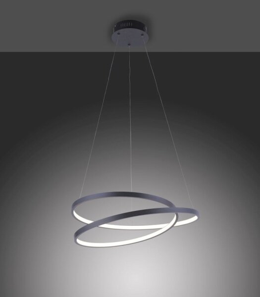Paul Neuhaus 2472-18 - LED Stmívatelný lustr na lanku ROMAN LED/30W/230V černá