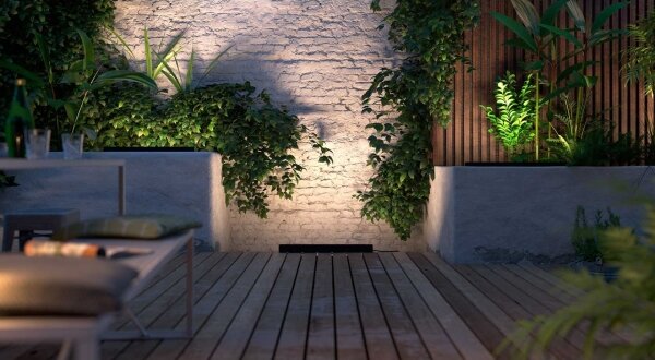 Philips - LED RGBW Venkovní svítidlo Hue AMARANT WACA LED/20W/24V IP65