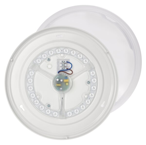 Nástěnné LED svítidlo FIONI bílá, průměr 34 cm