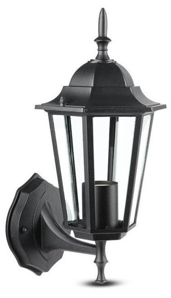 Venkovní nástěnná lampa 1xE27/40W/230V IP44 černá