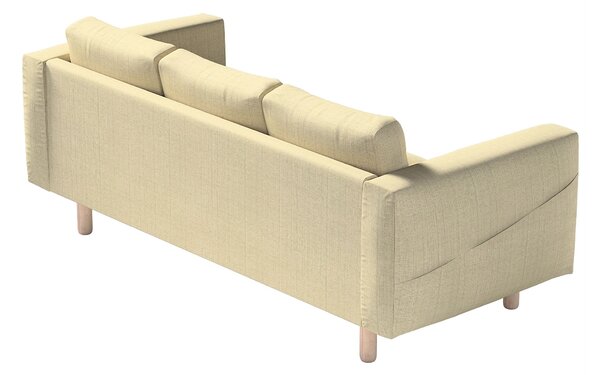 Potah na pohovku IKEA Norsborg 3-místná barva béžová látka pletený vzor