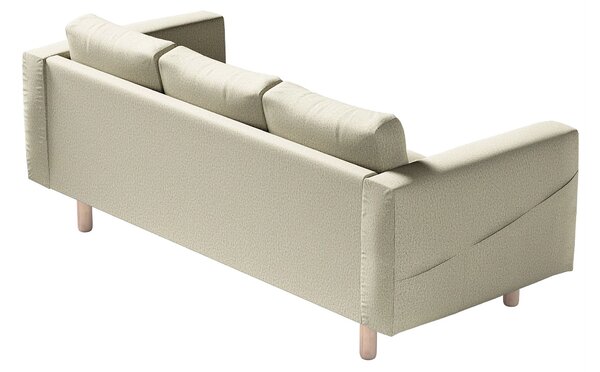 Potah na pohovku IKEA Norsborg 3-místná barva béžová látka pletený vzor