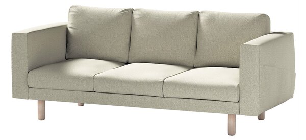 Potah na pohovku IKEA Norsborg 3-místná barva béžová látka pletený vzor