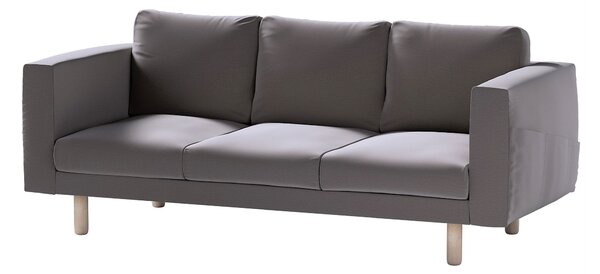 Potah na pohovku IKEA Norsborg 3-místná barva hnědá látka sametová