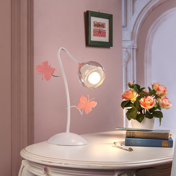 ONLI - Dětská stolní lampa BUTTERFLY 1xE14/6W/230V