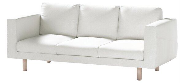 Potah na pohovku IKEA Norsborg 3-místná barva krémová látka pletený vzor