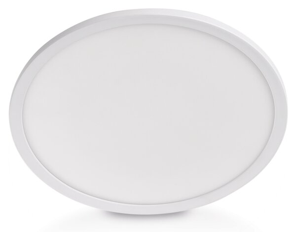 Stropní LED svítidlo FLORI bílá, průměr 30 cm