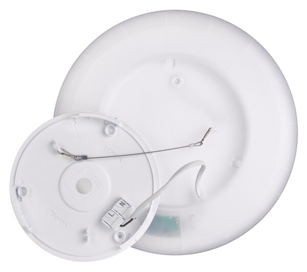 Stropní LED svítidlo FLORI bílá, průměr 30 cm