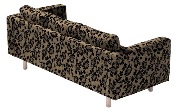 Potah na pohovku IKEA Norsborg 3-místná barva béžová látka pletený vzor, vzorované