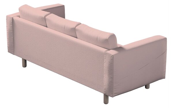 Potah na pohovku IKEA Norsborg 3-místná barva růžová látka pletený vzor