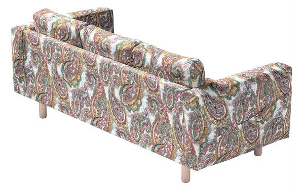 Potah na pohovku IKEA Norsborg 3-místná barva vícebarevná látka pletený vzor, vzorované