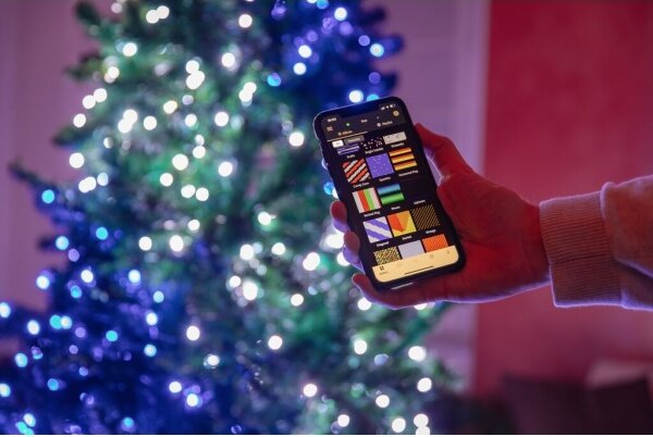 Twinkly TWS250STP-BEU - LED RGB Venkovní řetěz 250xLED 23,5m IP44 Wi-Fi