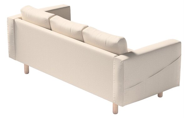 Potah na pohovku IKEA Norsborg 3-místná barva šedá látka pletený vzor