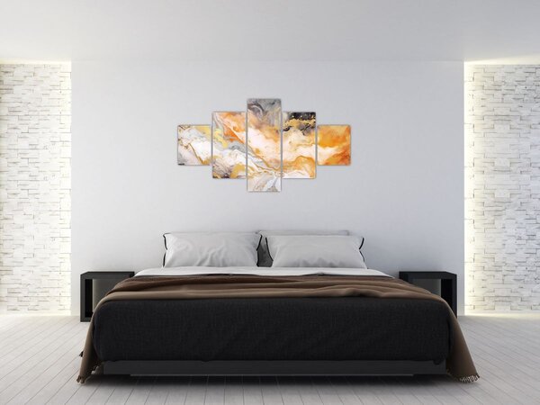 Obraz - Mramorované pozadí (125x70 cm)