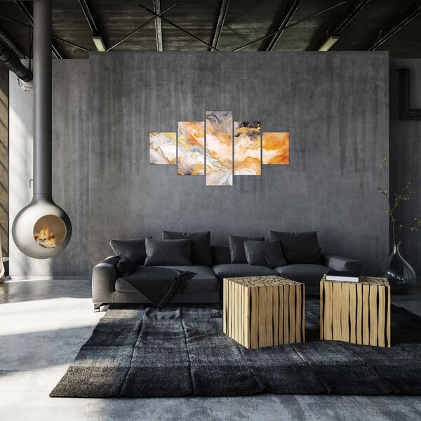 Obraz - Mramorované pozadí (125x70 cm)