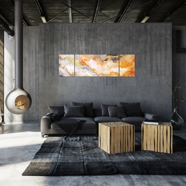 Obraz - Mramorované pozadí (170x50 cm)