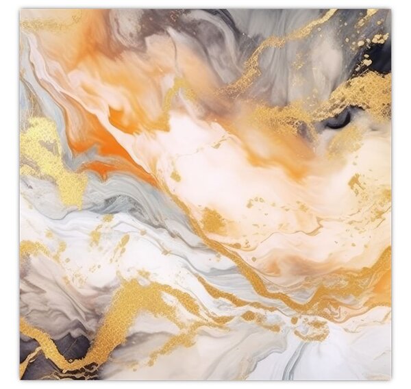 Obraz - Mramorované pozadí (30x30 cm)