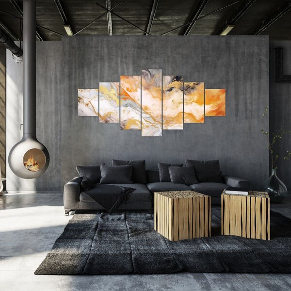 Obraz - Mramorované pozadí (210x100 cm)