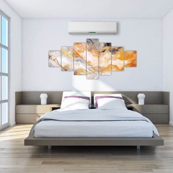 Obraz - Mramorované pozadí (210x100 cm)