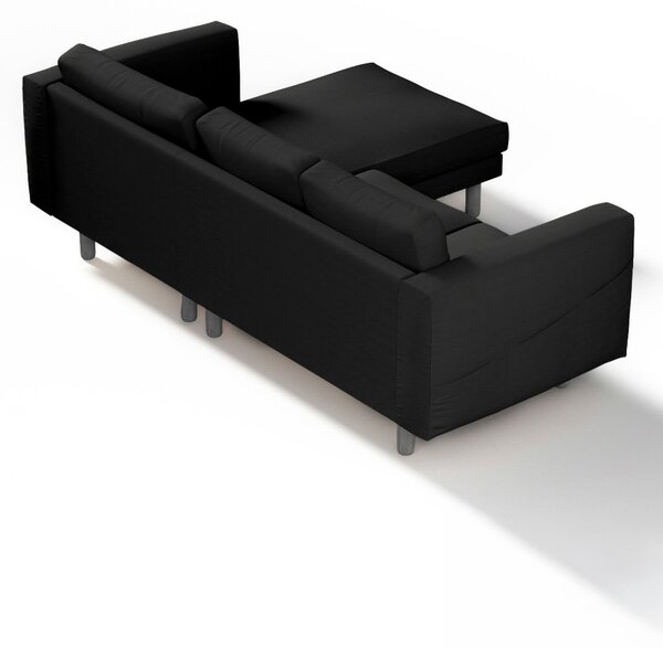 Potah na pohovku IKEA Norsborg 3-místná se šezlongem barva šedá