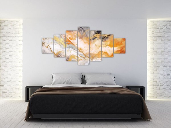 Obraz - Mramorované pozadí (210x100 cm)