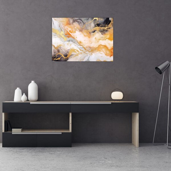 Obraz - Mramorované pozadí (70x50 cm)