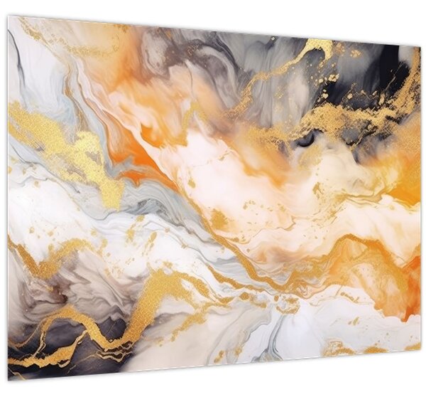 Obraz - Mramorované pozadí (70x50 cm)