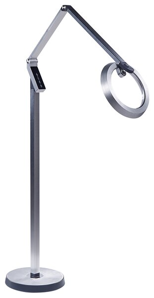 LED stojací lampa CARINA se stmívačem Kov Stříbrná