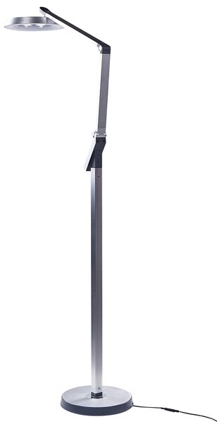 LED stojací lampa CARINA se stmívačem Kov Stříbrná