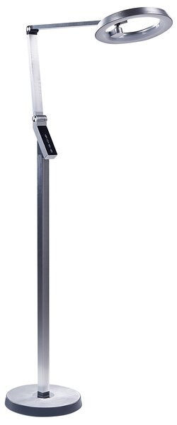 LED stojací lampa CARINA se stmívačem Kov Stříbrná