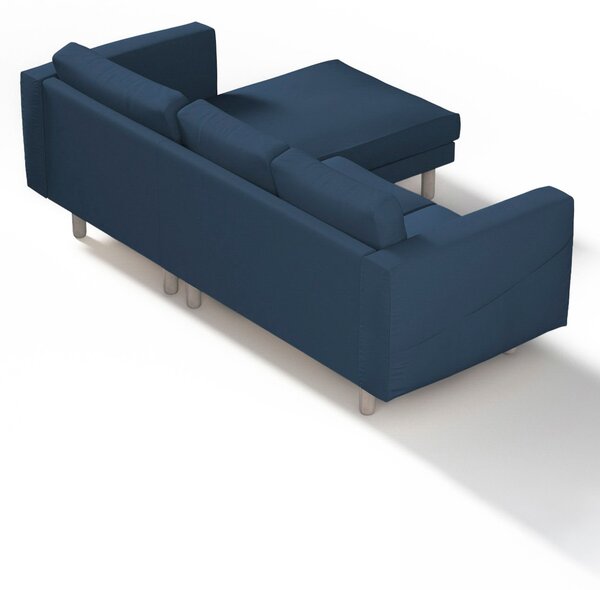 Potah na pohovku IKEA Norsborg 3-místná se šezlongem barva tmavě modrá